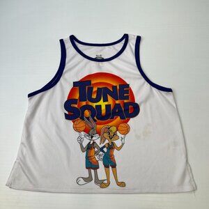 Space Jam Shirt Women Large Sleeveless Tank Looney Tune Squad Legacy Hip Core Go